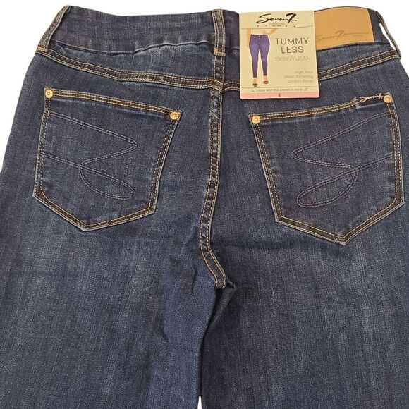 SEVEN7 Jeans Tummyless Skinny Ankle‎ Length Womens Sz 6 - Picture 9 of 12